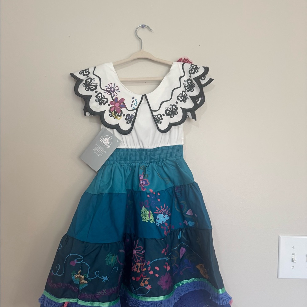 NWT Size 4T Toddler Disney Encanto Disney Costume Dress Up Play Dress - Picture 2 of 5